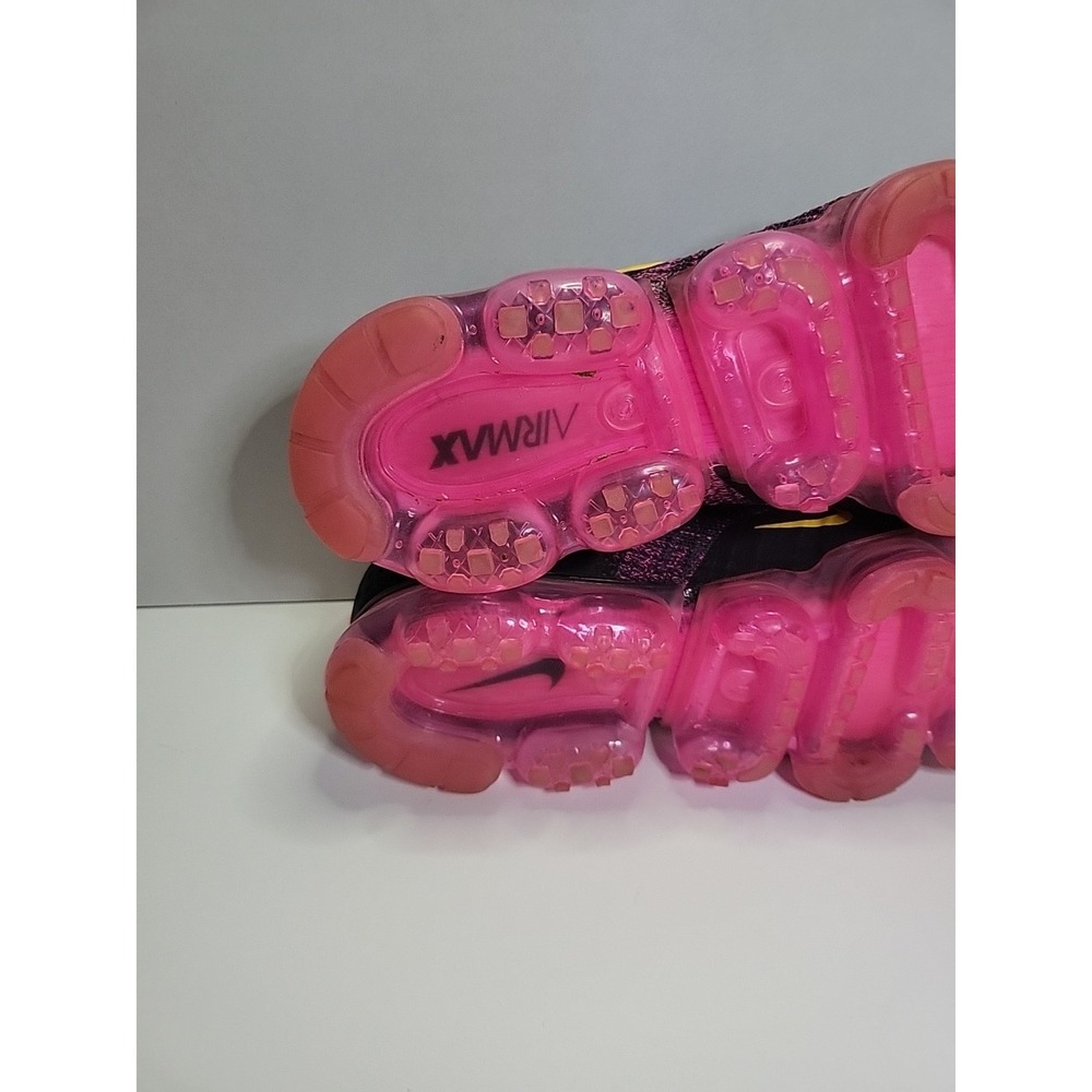 Size 9.5 - Nike Air VaporMax Flyknit 2 Pink Blast 2018 Men 942842-008 Excellent - Picture 10 of 10